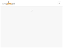 Tablet Screenshot of amplifeied.com